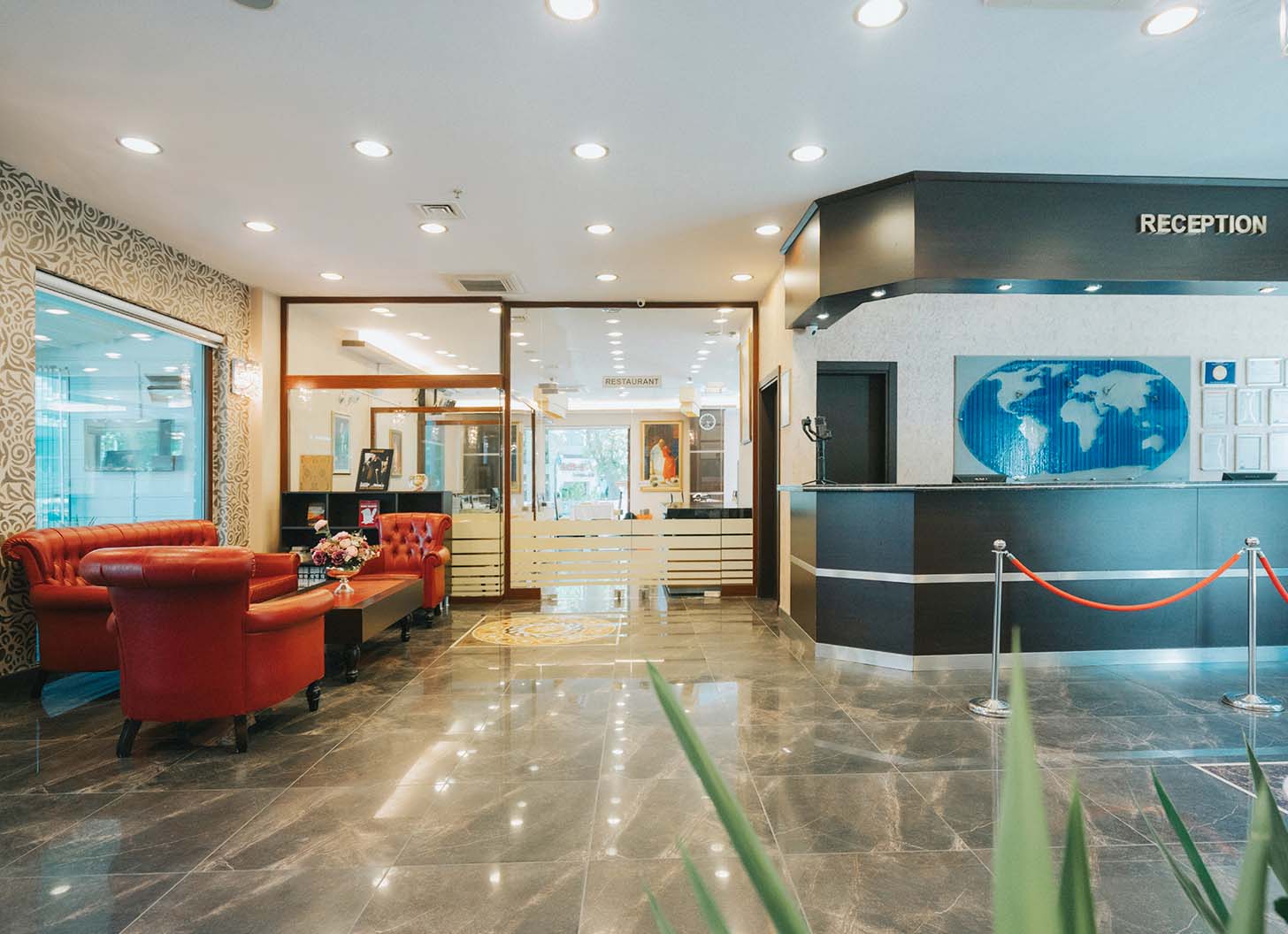 24 Saat Açık Resepsiyon